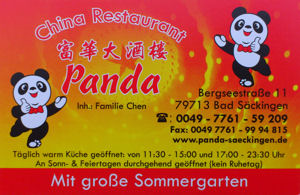 Panda... Bad Saeckingen...