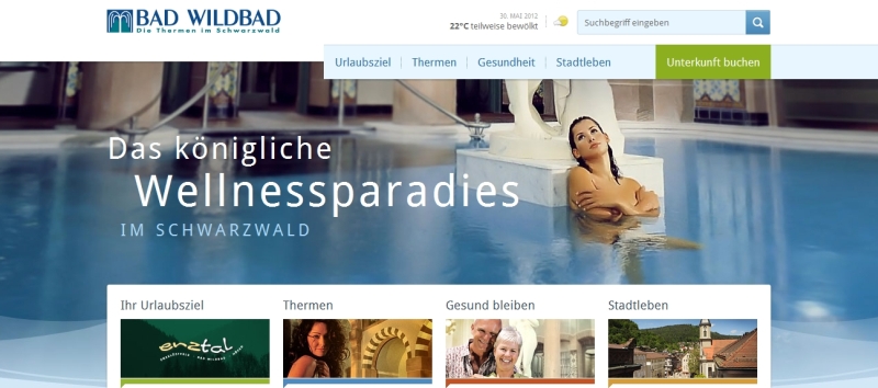 Bad Wildbad... Die Thermen im Schwarzwald...