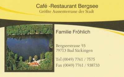 Bergsee Caf Restaurant...