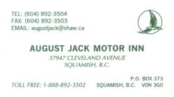  August Jack Motor Inn, BC, Canada 