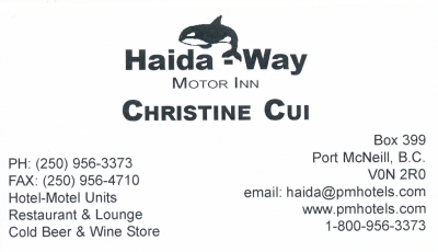 Haida Way Port McNeill...