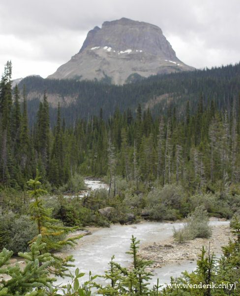  TAKAKKAW Falls, Field, Yoho national Park, British Columbia, Canada... 