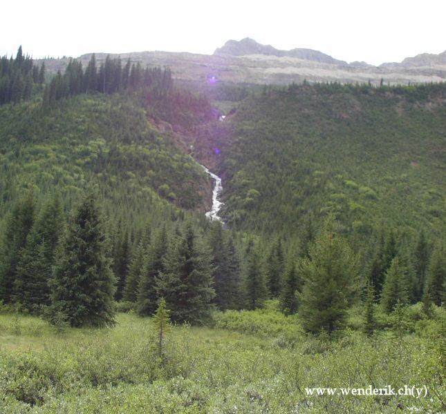  TAKAKKAW Falls, Field, Yoho national Park, British Columbia, Canada... 