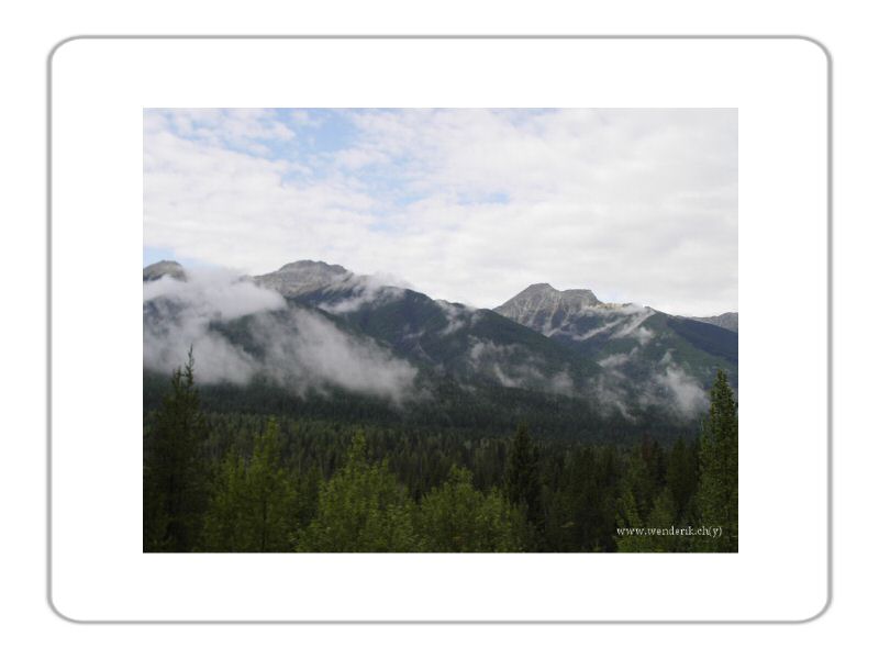  Landscapes of Yoho national park  -  Paysages du parc national Yoho 