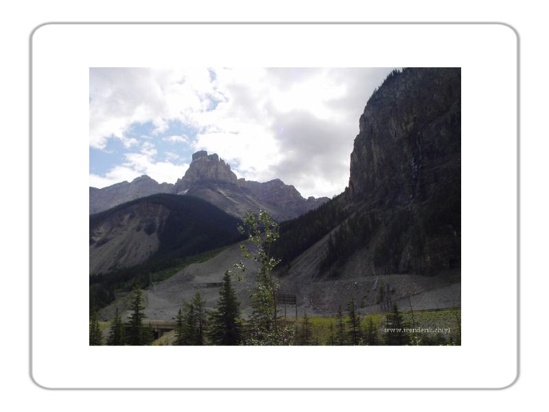  Landscapes of Yoho national park  -  Paysages du parc national Yoho 