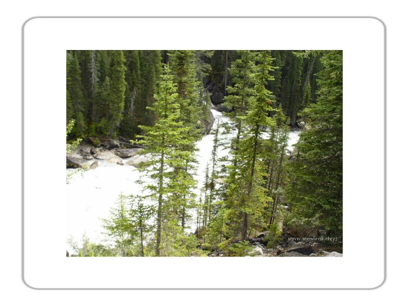  Landscapes of Yoho national park  -  Paysages du parc national Yoho 
