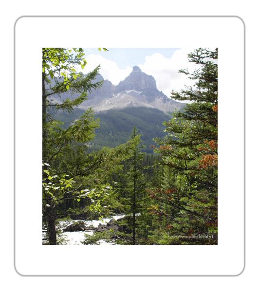  Landscapes of Yoho national park  -  Paysages du parc national Yoho 