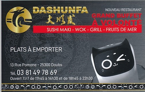 Dashunfa... Restaurant Asiatique...