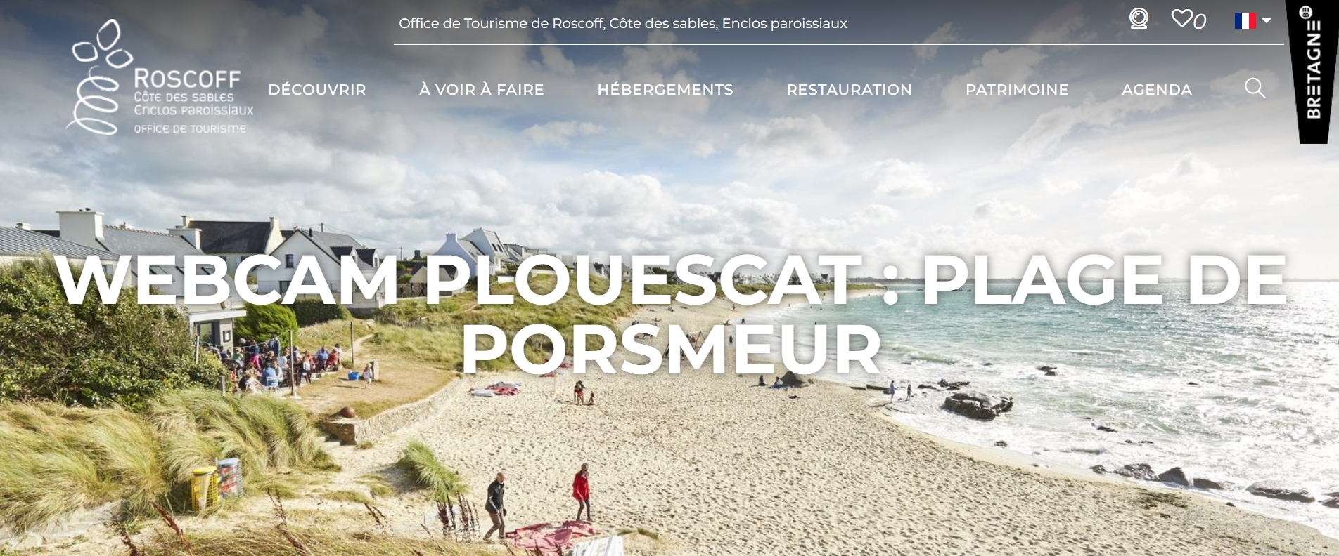 Plouescat Porsmeur Webcam...