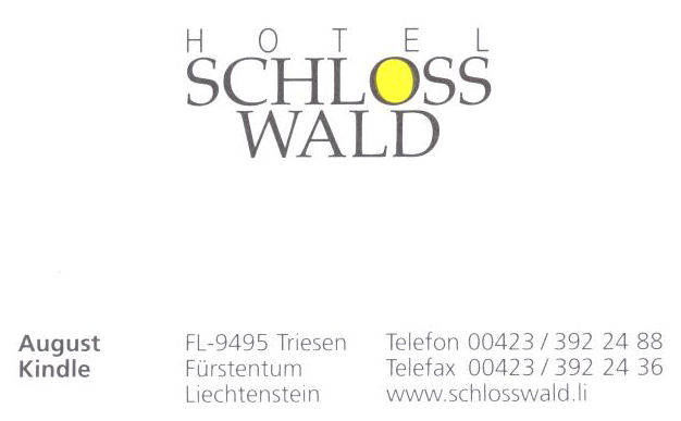 Htel Schloss Wald...