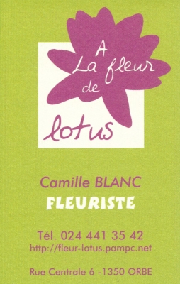 A la Fleur de Lotus... Orbe