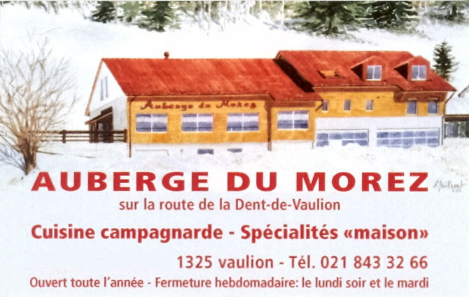Auberge du Morez...
