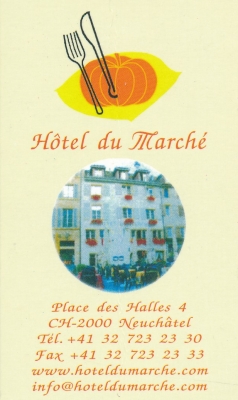 Htel du March Neuchtel...