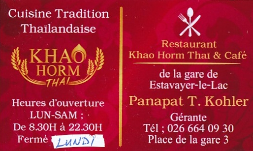 Khao Horm Thai...