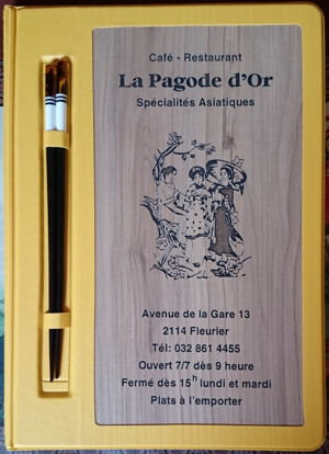 La Pagode d'or  Fleurier...