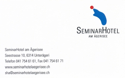 Seminar Hotel am Aegerisee...