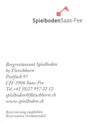 Spielboden...