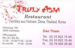 Truly Asia... Interlaken...