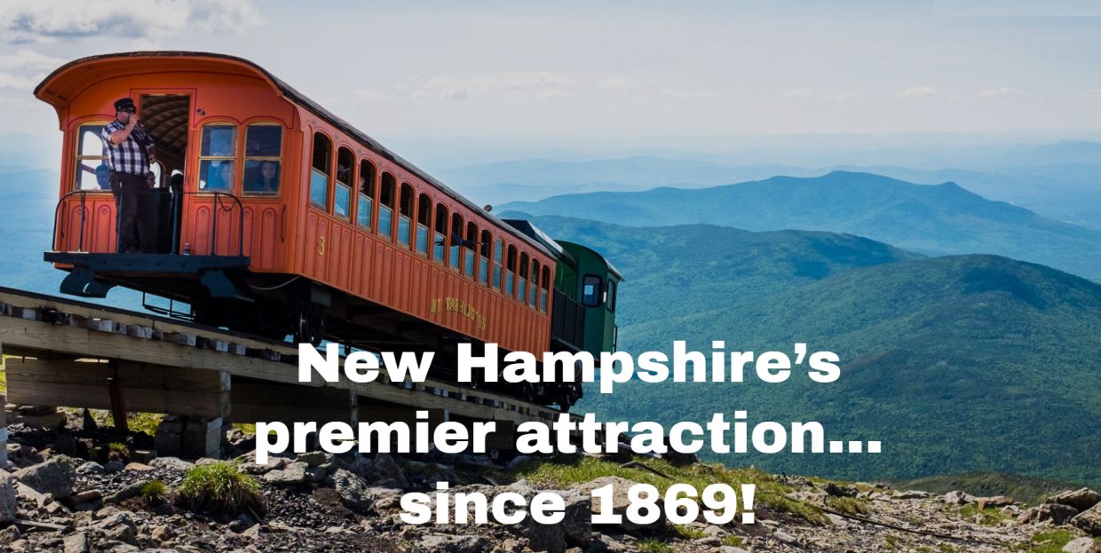 The Mount Washington Cog Railway...