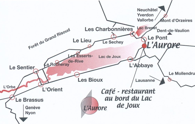 L'Aurore Caf Restaurant Le Pont...